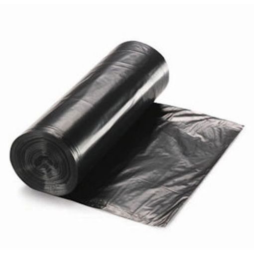 Picture of Can Liners, 38x58, 1.7 Mil, 50-60 Gallon, LLDPE, Black