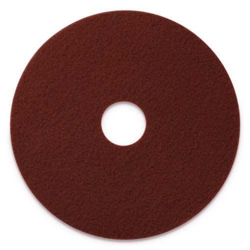 Picture of Brown Scrubber Pad, 20" Orbital, Stripping / Deep Scrub, 10 per carton