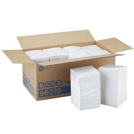 Picture of Georgia Pacific Acclaim Economical Beverage Napkins, 1 Ply 9.5" x 9.5", White, 4000/Carton