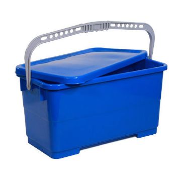 Picture of Mop Bucket, 6 Gallon, with Lid, Sealing Bucket for Wet Cleaning