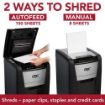 Picture of GBC AutoFeed+ Shredder, 150X, Super Cross-Cut, 150 Sheets