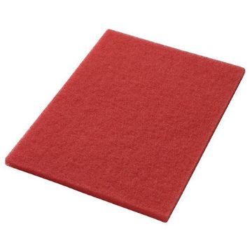 Picture of Orbital Floor Buffing Pad, Red, 14" X 20", 5 per carton