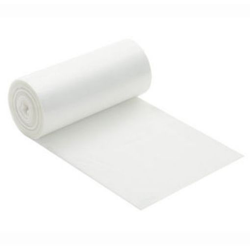 Picture of Steel-Flex 20-30 Gallon Trash Can Liners, 30 x 36, 0.74 Mil, Clear, 200 per Carton