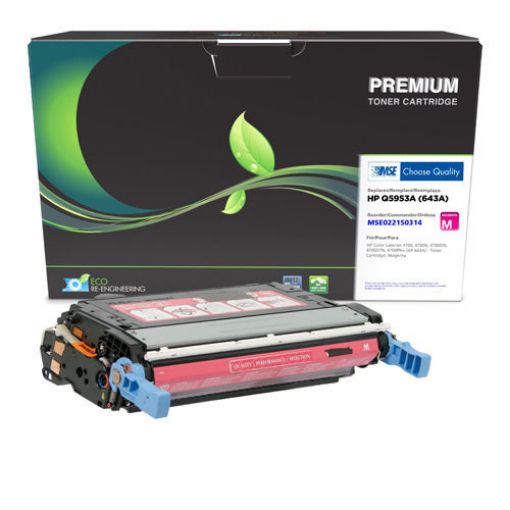 Picture of MSE Remanufactured Magenta Toner Cartridge for HP 643A (Q5953A), Magenta