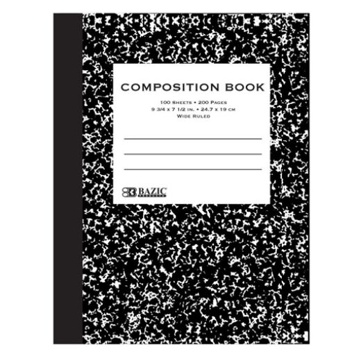 Picture of 509 Composition Book CLEARANCE - Price good while supplies last!