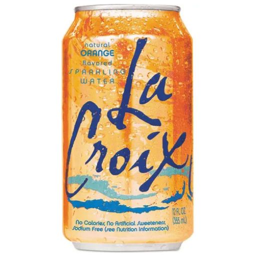 Picture of LA CROIX, WATER,SPARKLING,ORANGE 12 CT