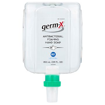 Picture of Foaming Antibacterial Hand Soap, 1150 mL Refill, Fits GERM-X Dispenser, 2 per carton