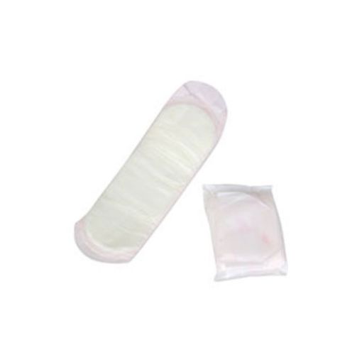 Picture of Sanitary Pads, 8" Long, Individually Wrapped, 576 per Carton