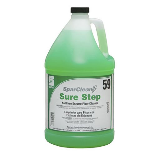 Picture of SparClean Sure Step 59 Enzyme Floor Cleaner, 1 Gallon Bottles, 4 Bottles per carton