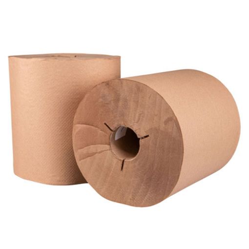 Picture of Hardwound Roll Towel, Y Notch, Non-perforated, Natural/Kraft, 800' length, 2" core, 6 per carton