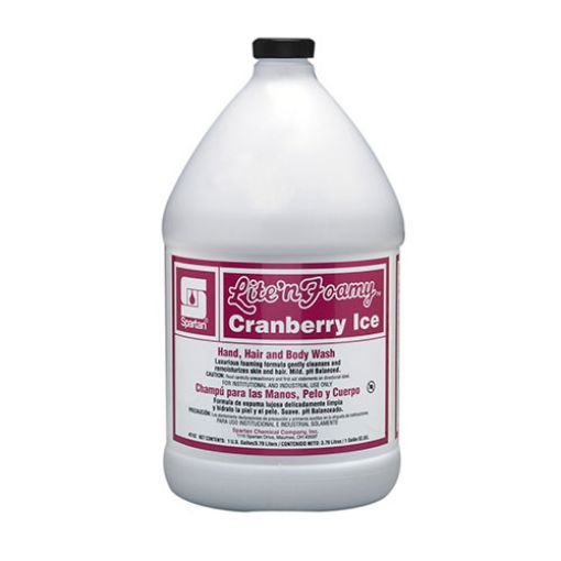 Picture of Lite 'n Foamy Hand & Body Wash, Cranberry Ice, 4 Gallon per Carton