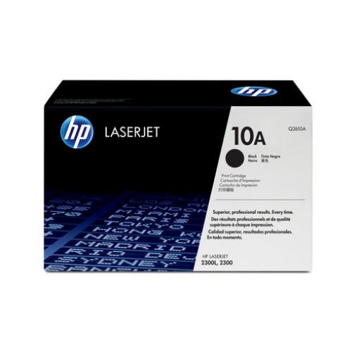 Picture of HP 10A (Q2610a) Laserjet 2300 Black Original Laserjet Toner Cartridge (6000 Yield)