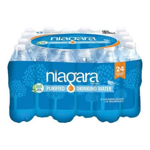 Picture of Bottled Water, 16.9 oz, 24/pack